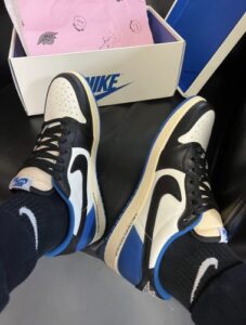 Travis Scott xFragment Design x Jordan Air Jordan1 Low OG SP photo review