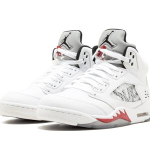 Supreme x Jordan5 Retro White