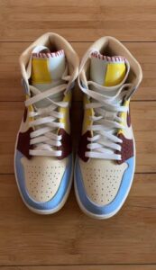 Jordan Air Jordan 1 Mid“Fearless”x MaisonChateau photo review