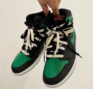 Jordan1 Retro High OG "Pine Green" photo review