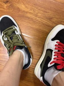 Travis Scott x Jordan Air Jordan 1 Low "Medium Olive" photo review