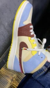 Jordan Air Jordan 1 Mid“Fearless”x MaisonChateau photo review