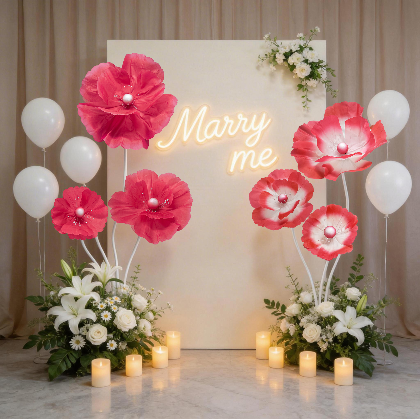 Trendy silk flowers, perfect for birthday parties, wedding decorations, shop décor, and home décor. - Image 3