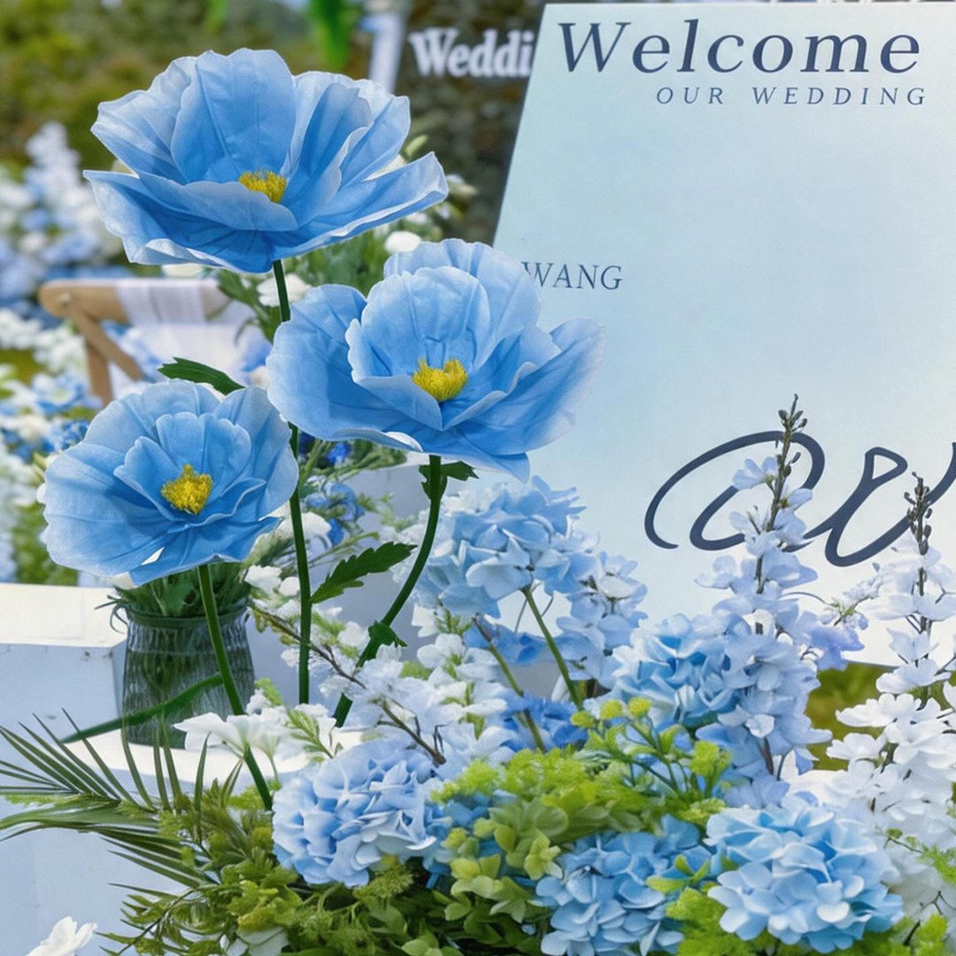 A dreamy giant artificial flower ornament, perfect for mall window displays, photo props, weddings, and birthday parties. - Image 7