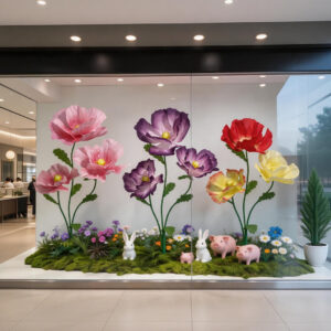 Giant peonies are suitable for photography, wedding decorations, shopping mall decorations, and homestay displays.