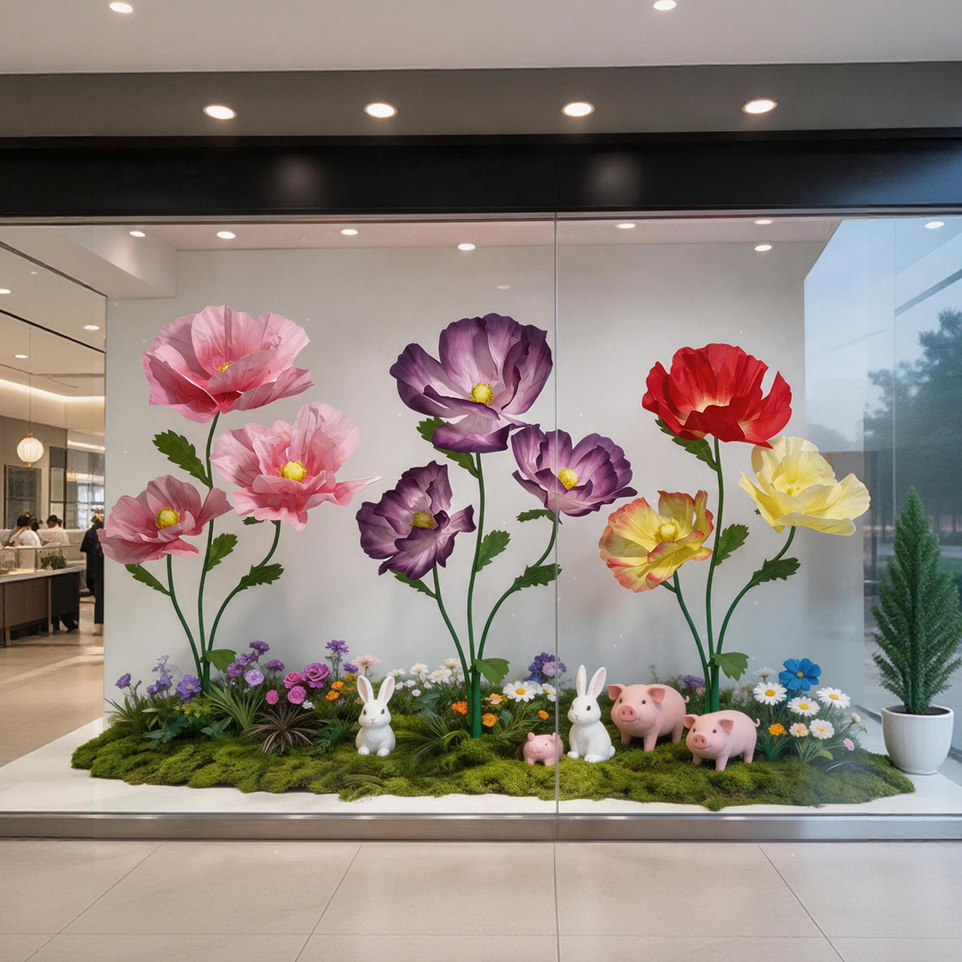 Giant peonies are suitable for photography, wedding decorations, shopping mall decorations, and homestay displays.