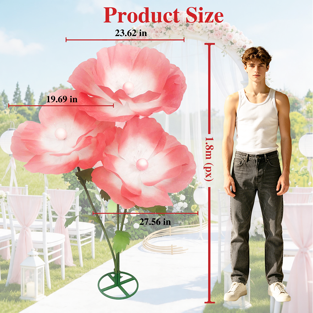 Suitable for decorating flower stands, shopping mall decorations, wedding celebrations, and birthday parties. - Image 9